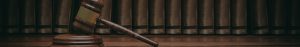 Hero image of a gavel