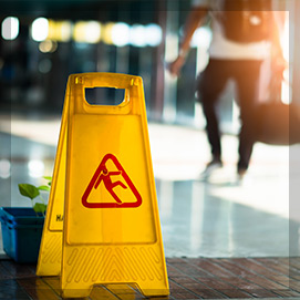 Slip and fall sign