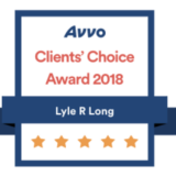Avvo Clients Choice Award 2018