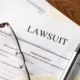 Lawsuit papers with Civil Action and Subpoena verbiage